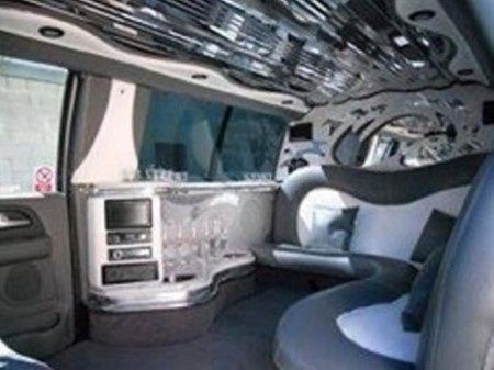l interieur de la limousine