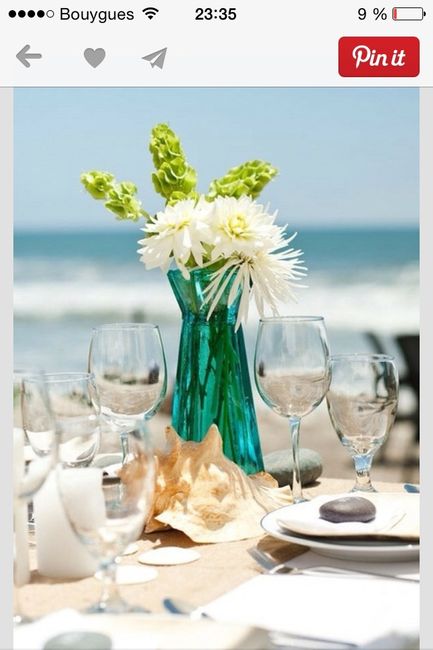 Inspiration table - plage / les îles 