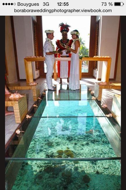 VDN et mariage à thaiti