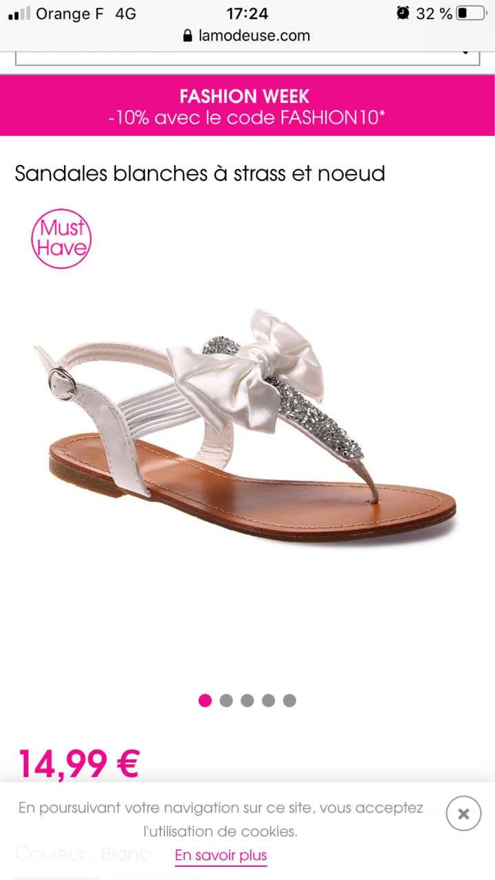 Chaussures plates - 1