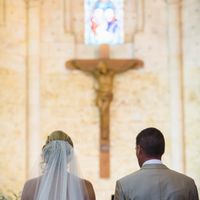 Nous deux à l'église