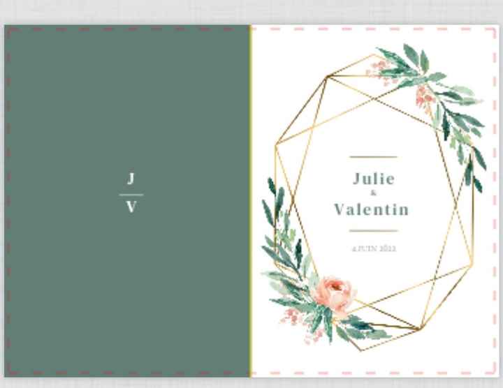 Concours voici mon Faire-part + Julie - 2