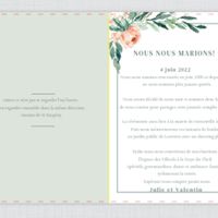 Concours voici mon Faire-part + Julie - 1