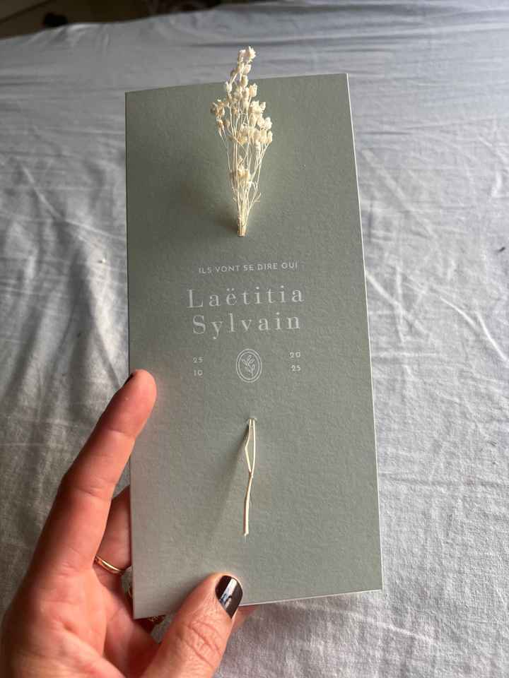 Où avez-vous commandé vos faire-parts ? - 1