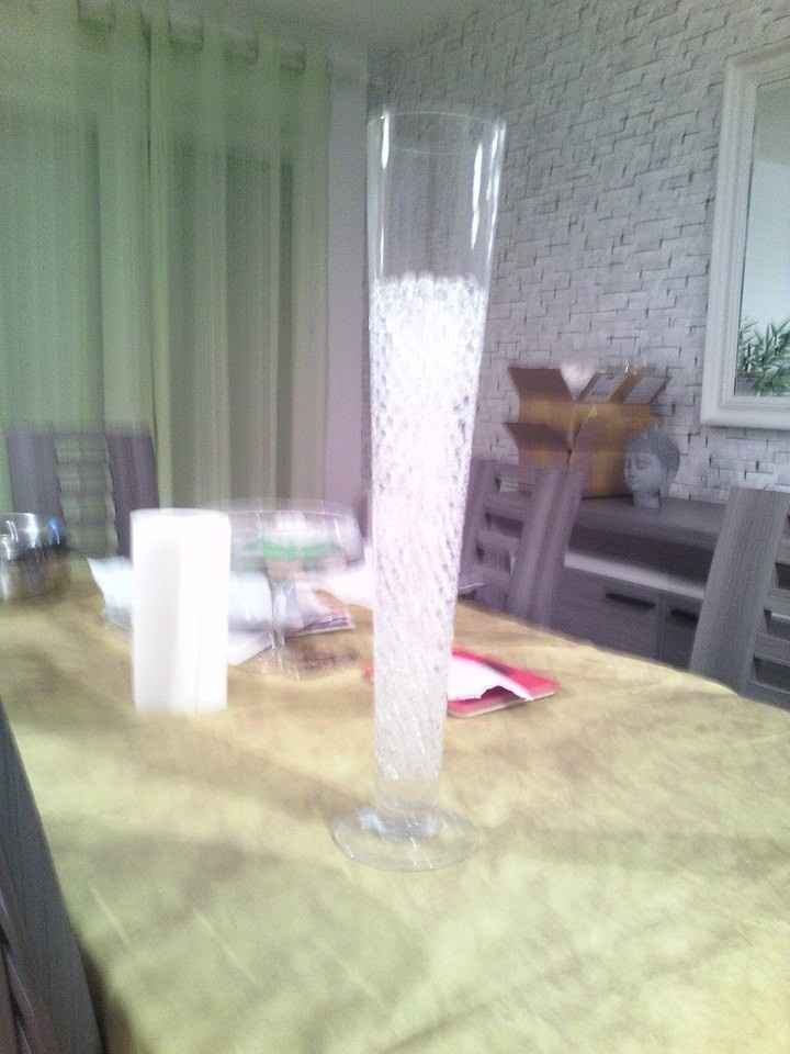 Vases centre de table
