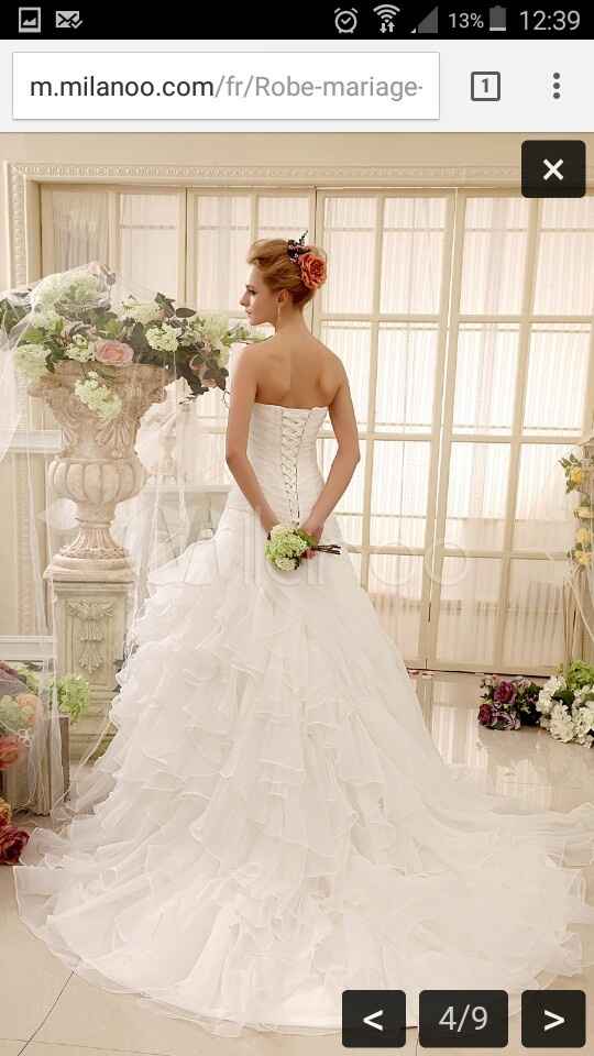 Quand ta témoin trouve ta robe.. - 2