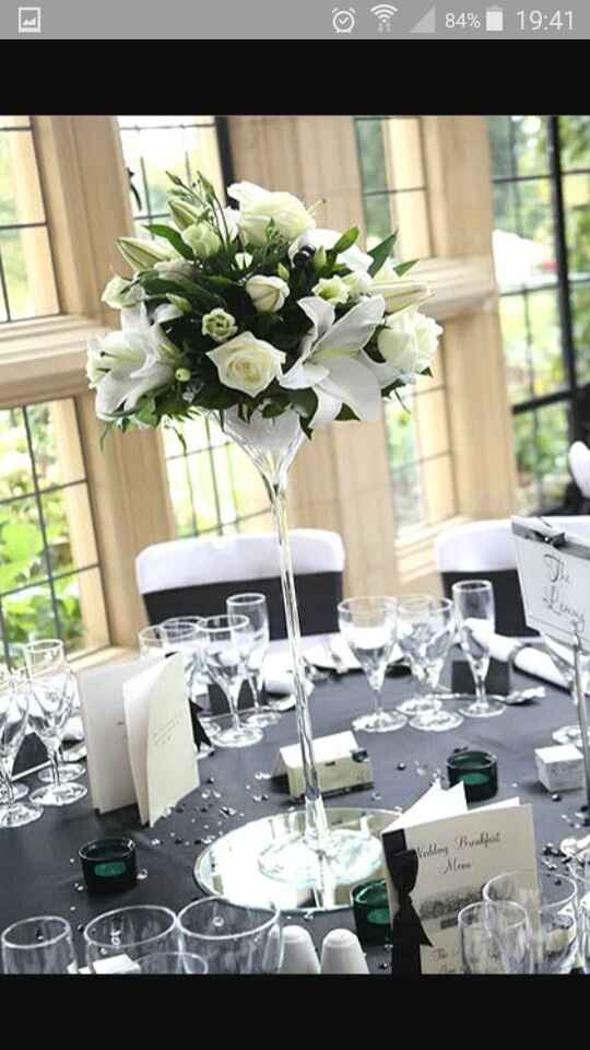 Inspiration.... centre de table, vase martini.. - 12