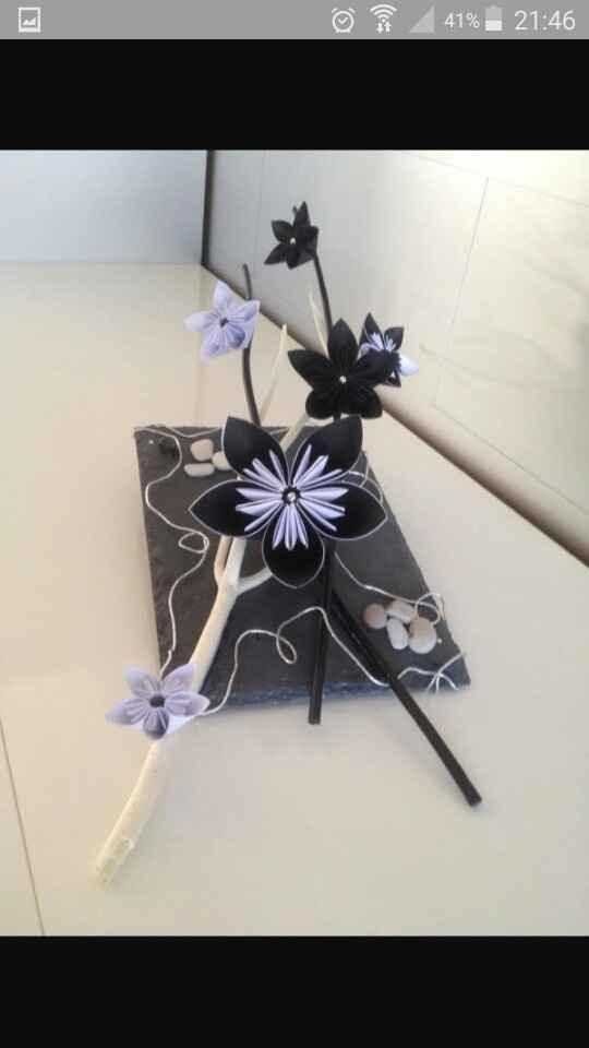 Inspiration... centre de table en origami ;-) - 6