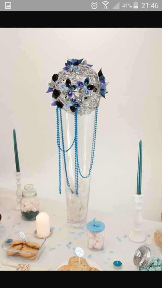 Inspiration... centre de table en origami ;-) - 7