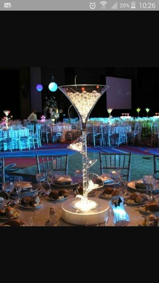 Inspiration.. centre de table lumineux... - 1