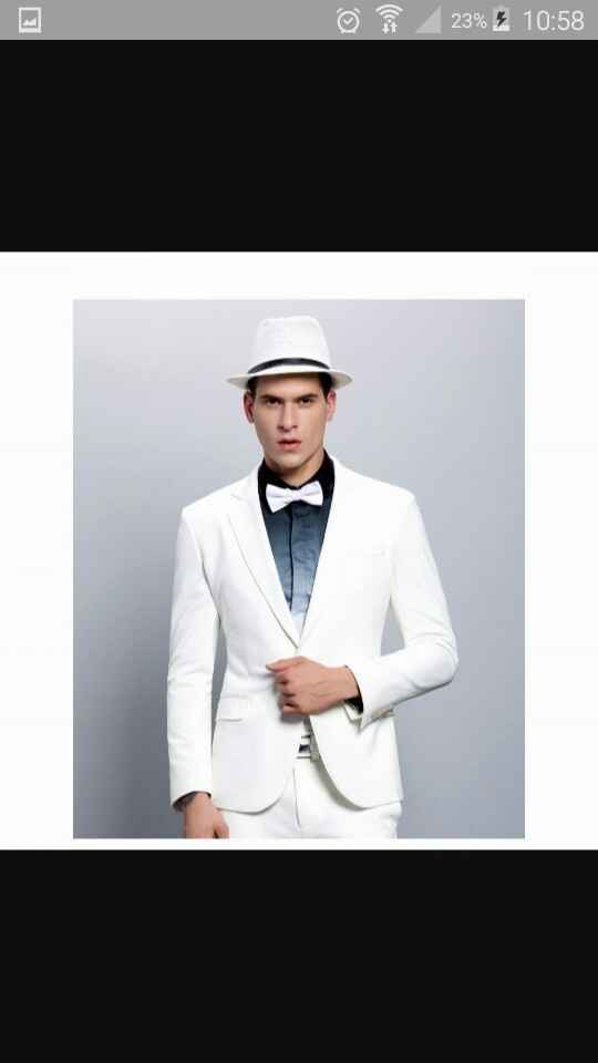 Inspiration... le marié en blanc! - 4