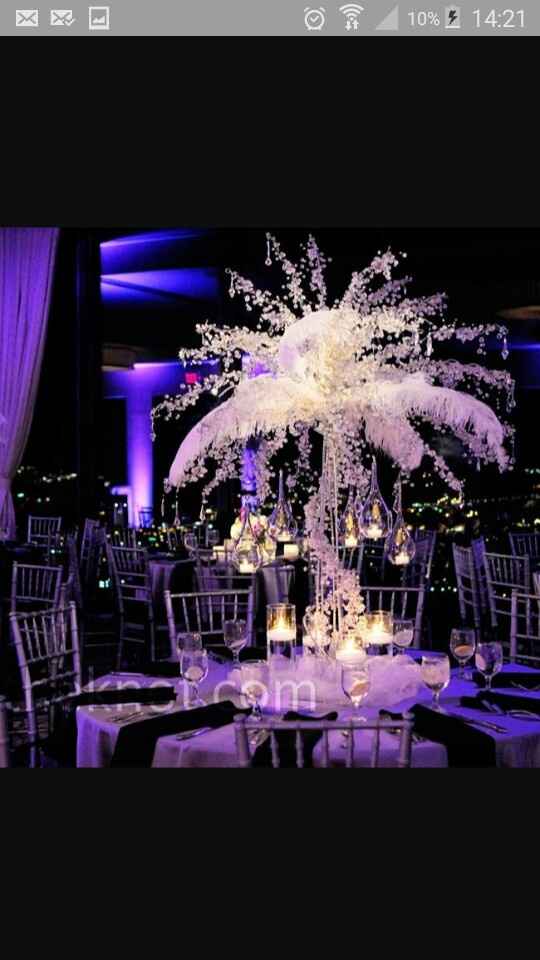 Inspiration... déco de table autour de la plume - 1