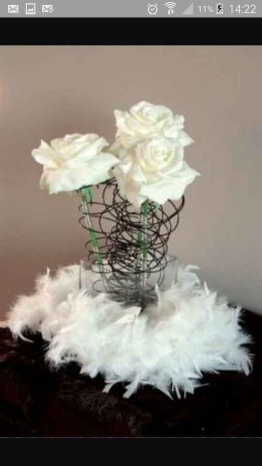 Inspiration... déco de table autour de la plume - 10
