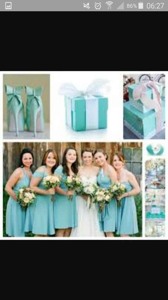 Idée déco bleu et pêche - 3