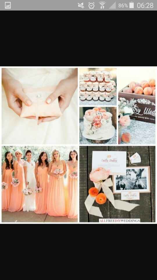 Idée déco bleu et pêche - 4