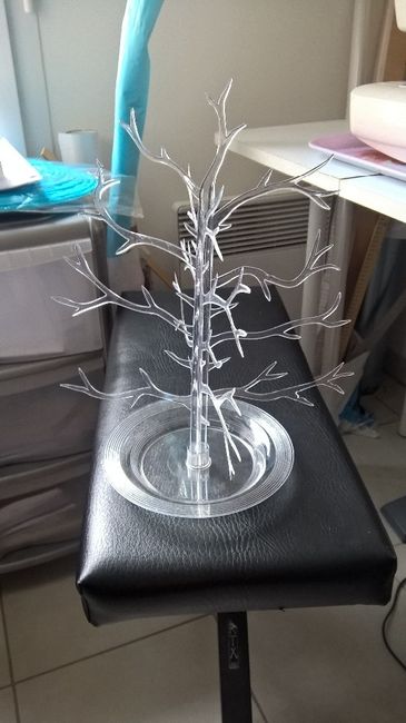 mini arbre porteur de menu - table Celtique