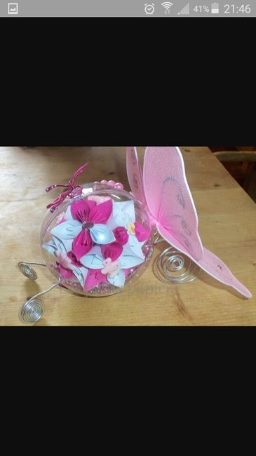Inspiration... centre de table en origami ;-) - 5