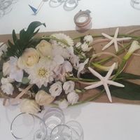 ventouse voiture qui a servie de centre de table d'honneur