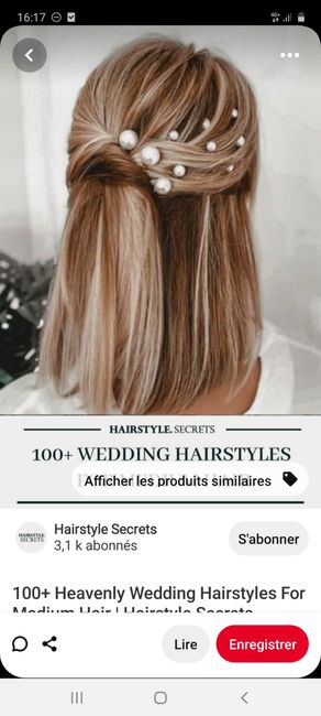 Coiffure de la mariée - 1