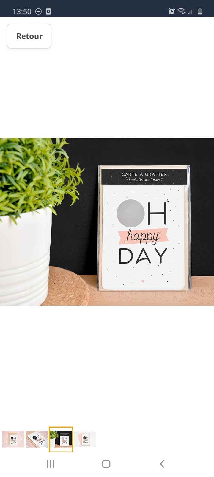 Demande de temoins - 1