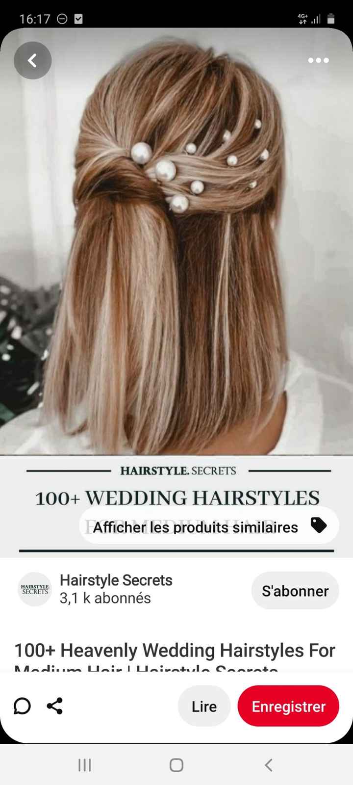 Coiffure de la mariée - 1