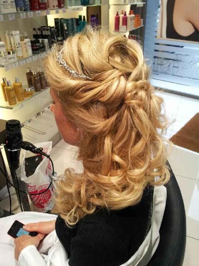 1 er essai coiffure ! long ou chignon ? - 1