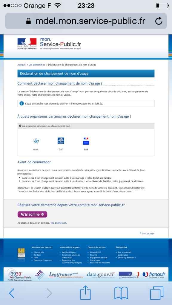Avez vous fait vos démarches de nouvelle mme ? - 1