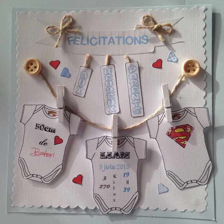 Petite carte félicitations ptit mec - 1