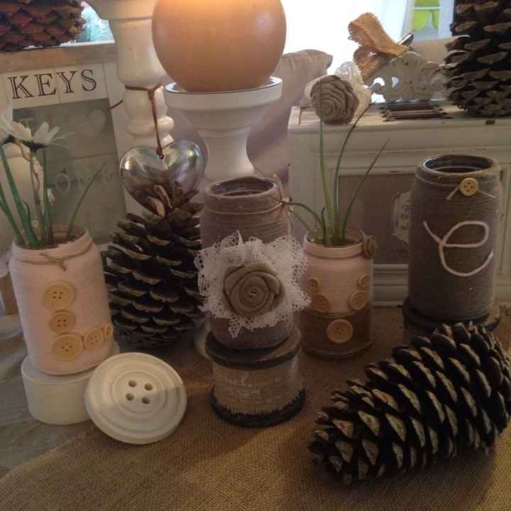 Diy decoration bouteille/ ficelle - 1