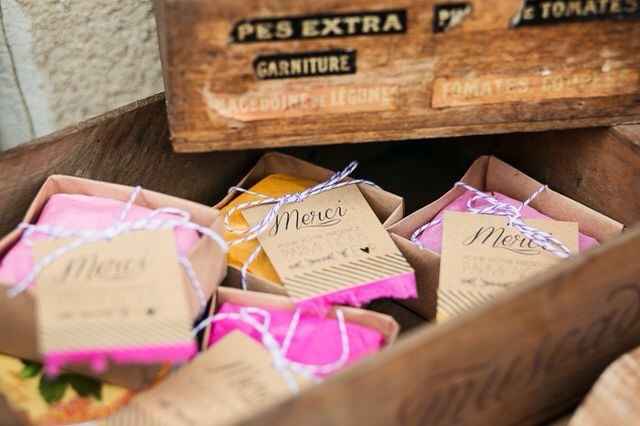 Contenant dragées vintage - 2