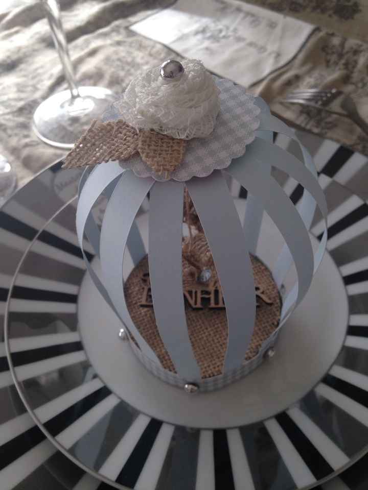 Contenant dragées vintage - 6