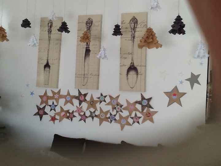 Calendrier 2 dans la forêt de sapins