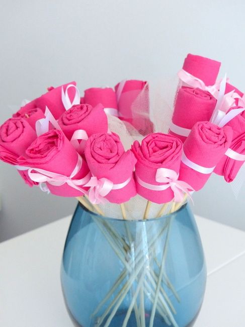Pliage serviette candy .. so cute !! - 1