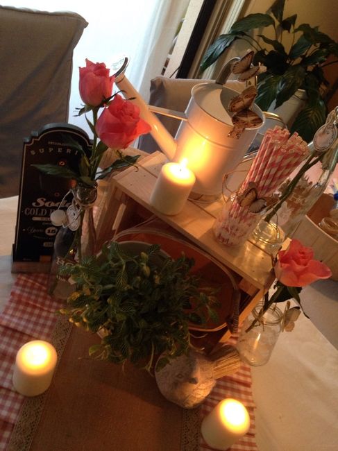 Ma décoration guinguette : centre de table et diy - 4