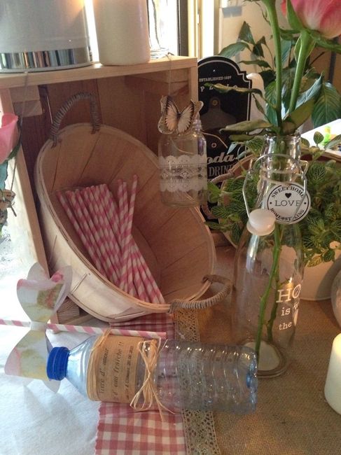 Ma décoration guinguette : centre de table et diy - 7