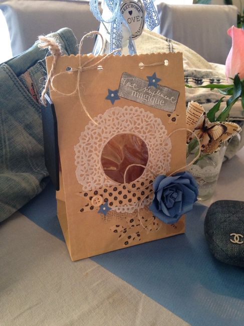 Mon theme jeans : la pochette cadeau - 1