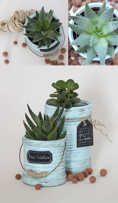 Deco boite de conserve - 1
