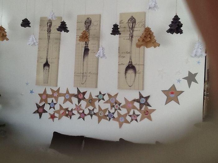 Calendrier 2 dans la forêt de sapins