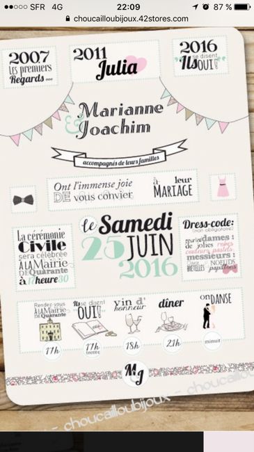  Faire part - 1