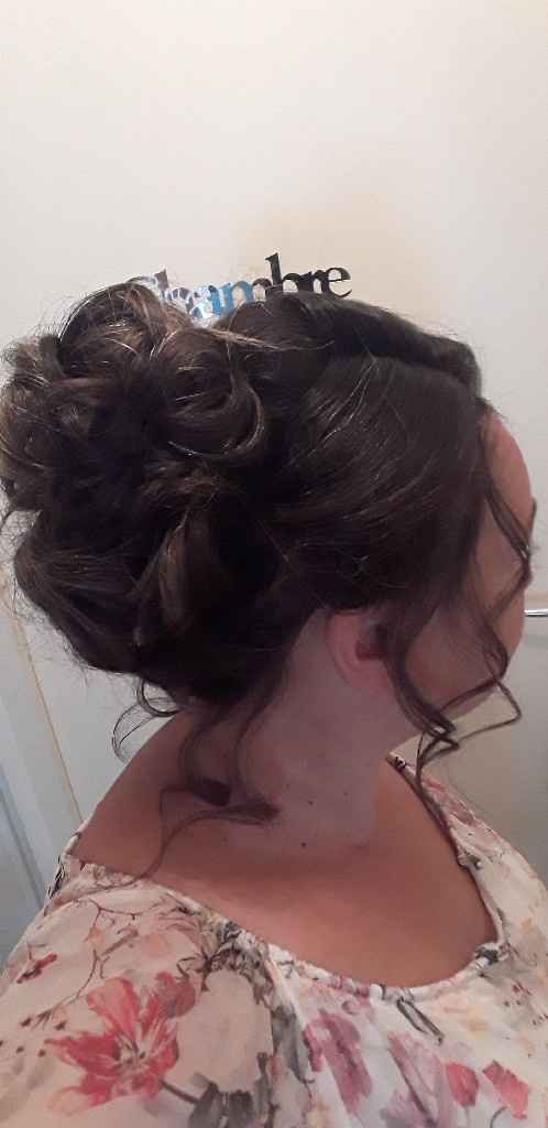 Essayage aujourd'hui de ma coiffure pour le jour j du mariage - 3