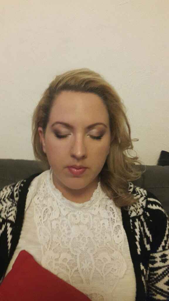 Essai coiffure et maquillage satisfaisant :-) - 6