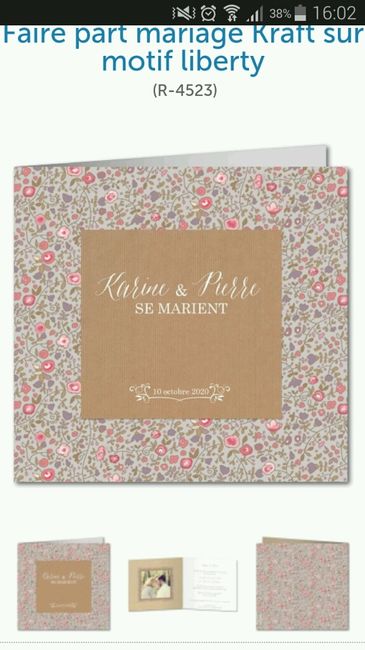 Coup de coeur faire part!! - 1