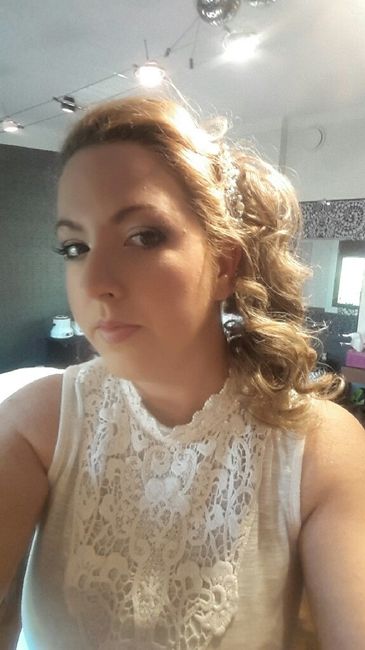 Essai coiffure et maquillage satisfaisant :-) - 3