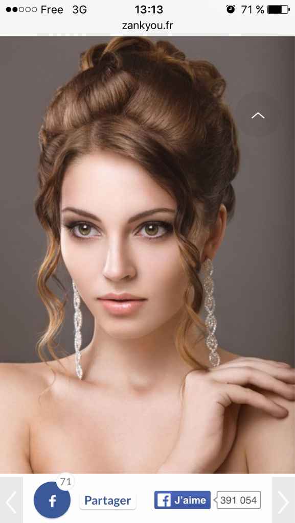 Quel chignon pour visage carré? - 2