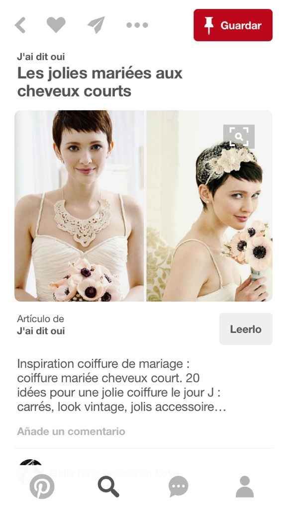 Mariée aux cheveux court !!! - 3