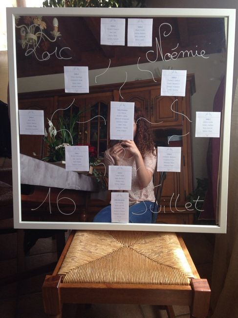 Mon plan de table miroir suite - 2