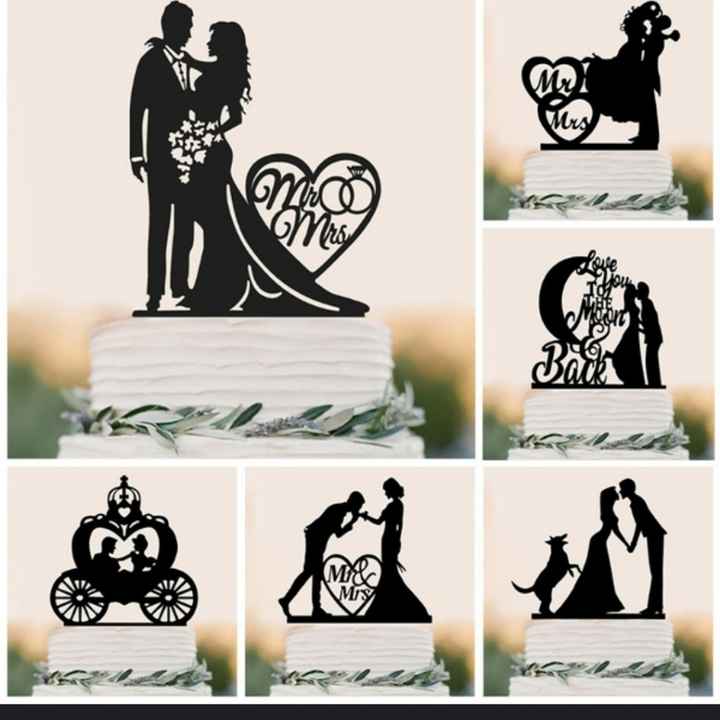 Figurine gâteau - 1