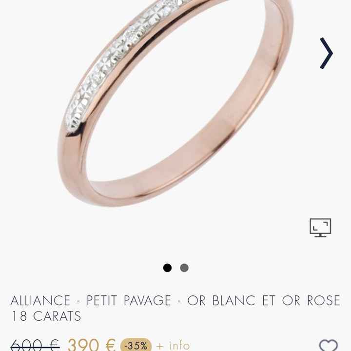 Bague de fiançaille - 1