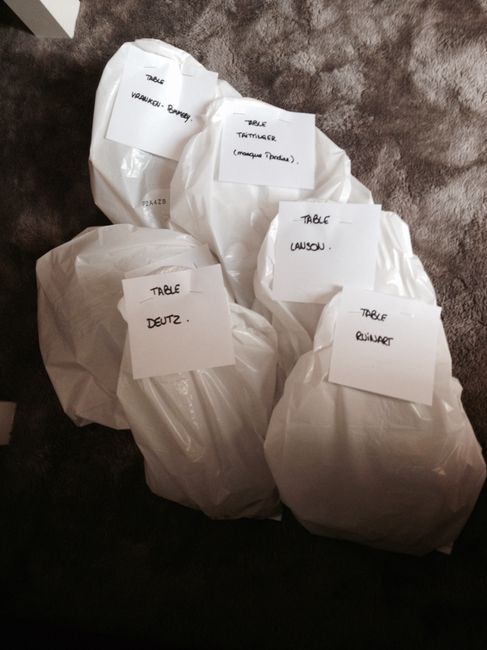 Mes préparatifs - 4