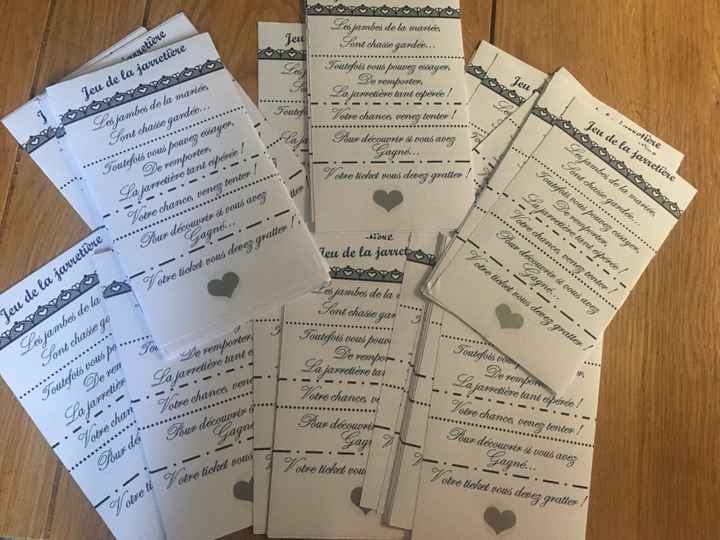 Tickets à gratter jarretière ✅ - 1